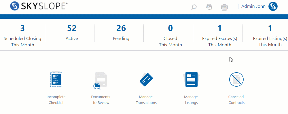 New SkySlope Dashboard – SkySlope Support